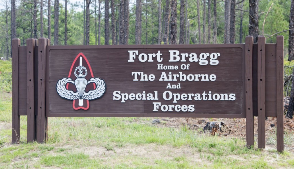 Fort Bragg Entrance Military DefenseCourtMartialDefenseHelixon