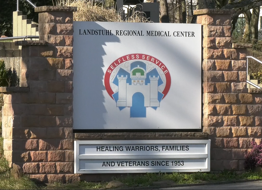 Entrance to the Landstuhl Regional Medical Center (LRMC) headquarters in Landstuhl, Germany. Military Lawyer, Administrative Separation Board Lawyer and The Warrior Advocate, Will M. Helixon, founder of the Law Office of Will M. Helixon and leader of the Warrior Law Team, successfully retained the Army Ranger from an 75th Ranger Regiment, who served at Landstuhl Regional Medical Center (LRMC) Germany, in a Separation Board at Fort Moore, Georgia. 