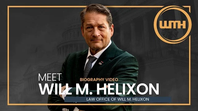 Biography of Will M. Helixon – The Warrior Advocate | Law Office of Will M. Helixon